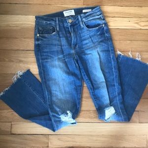 Frame Le Crop Mini Boot Jeans